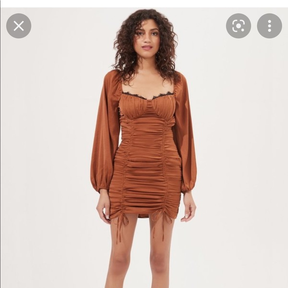 ASTR the label Mardi dress in bronze